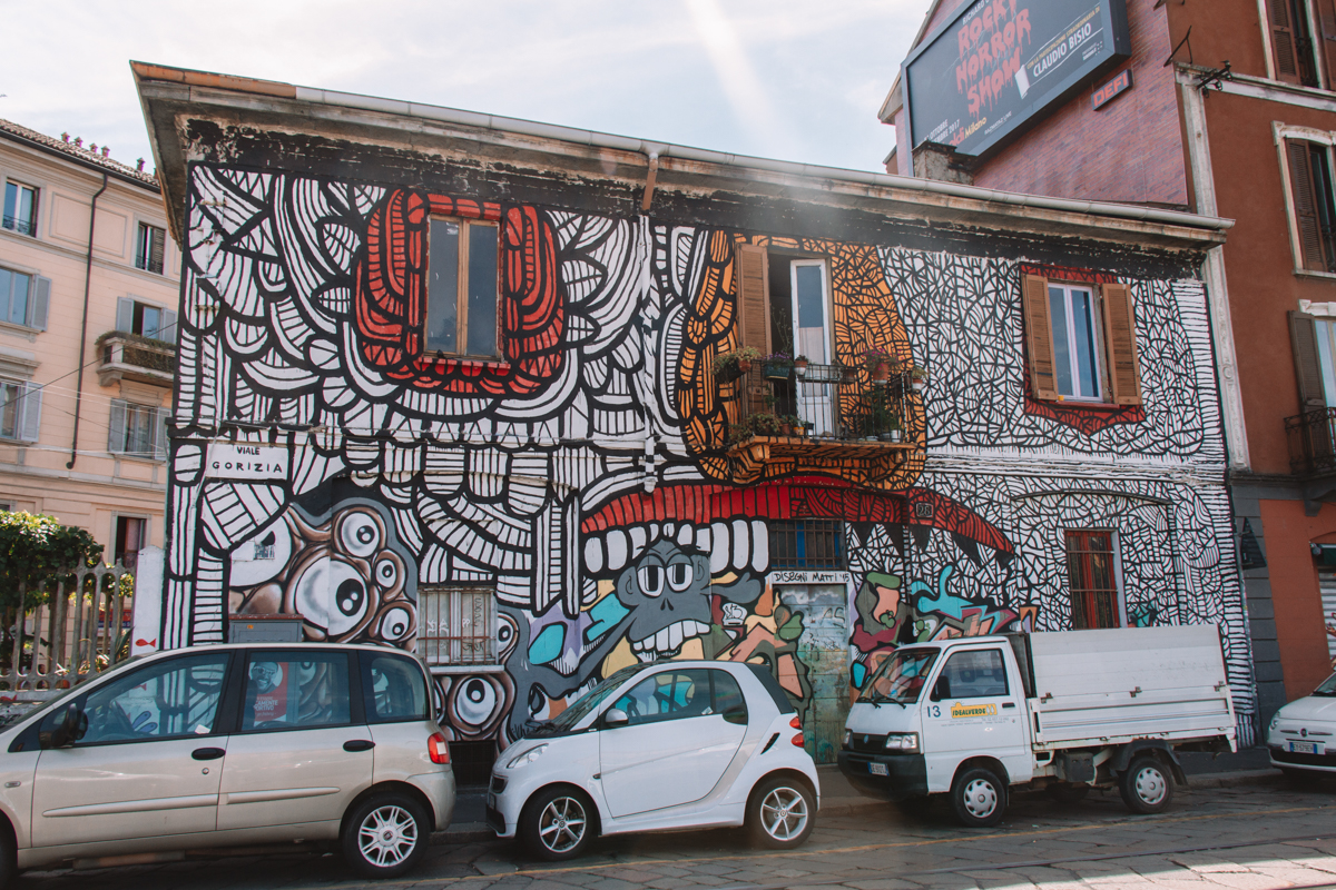 Street art Milaan